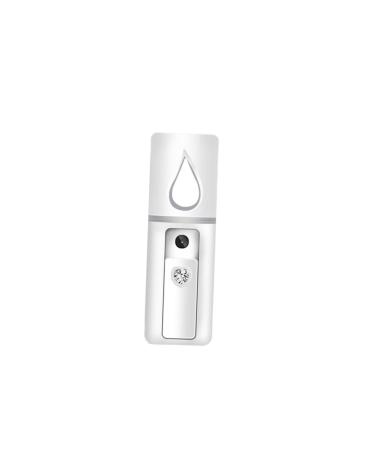 Outanaya Handheld Facial Sprayer Cool Face Mist Steamer Nano Facial Mister Makeup Brishes Face Sprayer White