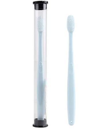 Light Color Portable Travel Toothbrush Storage Box - Bathroom Tooth Cup in Yellow - International Shipping Available - Buy Online on GoSupps.com