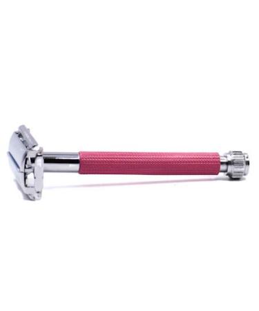 Shop Parker 29L Pink Long Handle Butterfly Double Edge Safety Razor for Women - Includes 5 Premium Blades | International Shipping Available - Buy Online on GoSupps.com