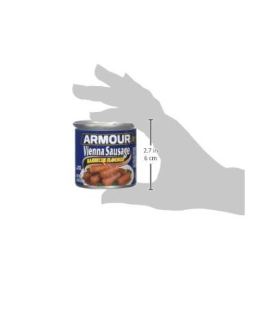 Armour Star Barbecue Vienna Sausage 4.6 OZ (Pack of 24) - Canned Sausage - Buy Online on GoSupps.com