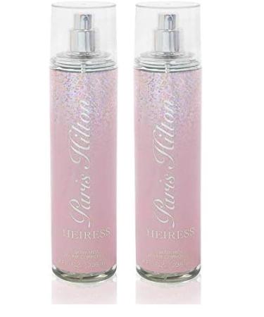 Paris Hilton Heiress for Women - 8 oz Fragrance Mist Spray (Pack of 2) 8 Fl Oz (Pack of 2)