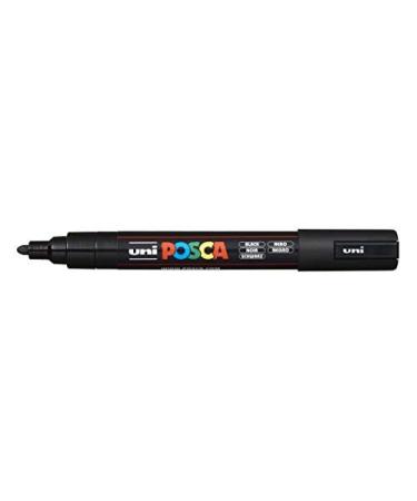 Posca Acrylic Paint Marker  Medium  Black Japanese