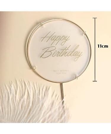 Cake Decorations Butterfly Cupcake Toppers 3D Butterfly Happy Birthday Cake Topper Cupcake Toppers for Girls Women Wedding Cake Toppers Baby Shower CupcakeToppers. (B) - Buy Online on GoSupps.com