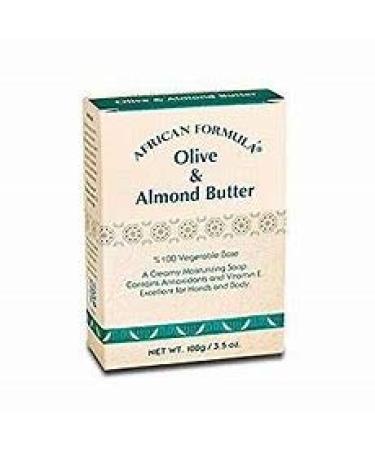 African Formula OLIVE & ALMOND BUTTER SOAP 3.5 0Z.