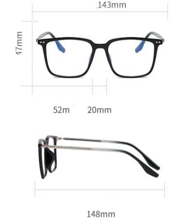 Buy Anti Blue Light Reading Glasses | +250 Tortoiseshell Square Readers for Clear Vision - Buy Online on GoSupps.com