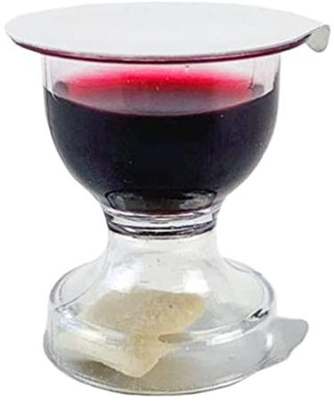 TrueVine Chalice Prefilled Communion Cups and Wafer Set - 1000 Count Pack - Easy-Open Communion with Bread & Juice - Fresh and Convenient for Your Service - Buy Online on GoSupps.com