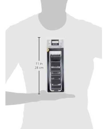 Andis 01380 7pc Snap-On Comb Set for MBA, ML, and SM Model Trimmers - Black - Buy Online on GoSupps.com