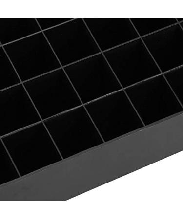 Buy Socobeta Lipstick Rack Container - 36 Grid Makeup Storage Box & Organizer (Black) for Desktop | International Shipping Available - Buy Online on GoSupps.com