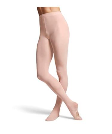 Bloch Girls contoursoft adaptatoe Tights Medium Pink