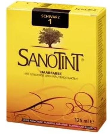 Sanotint - Sanotint: 01 Black - 125 Ml - Buy Online on GoSupps.com