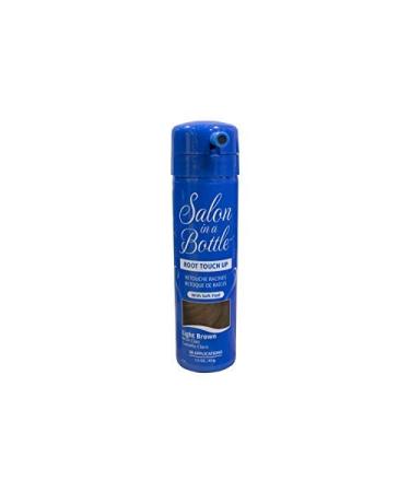 Salon In A Bottle Root Concealer Spray - Temporary Gray Coverage for Women and Men - Light Brown - Buy Online on GoSupps.com
