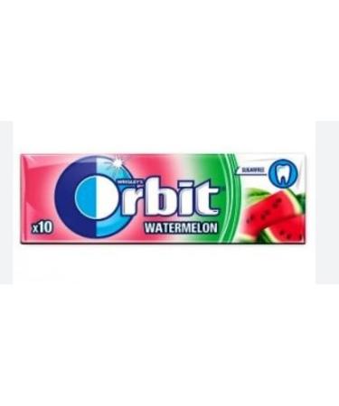 vapewaves 10 Packs of Original WRIGLEY'S Orbit/Extra Chewing Gum Packs Fresh Stock (Orbit - Watermelon 20 Pack) Sold By Kidzbuzz