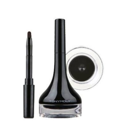 TONYMOLY Backstage Gel Eyeliner #1 Black - Long-lasting Waterproof Eye Makeup | International Shipping - Buy Online on GoSupps.com