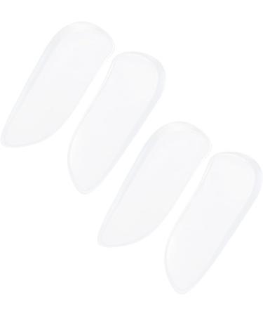 FRCOLOR Supination Insoles - 4 Pairs Orthotic Foot Massage Inserts for Height Increase & Corrective Support - Comfortable Half Insoles for O Legs & X Legs - Buy Online on GoSupps.com
