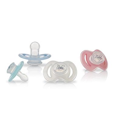 Nuby NT67512MFSN Natural Touch Soother - Silicone Mouthplate for 6+ Months | International Shipping - Buy Online on GoSupps.com