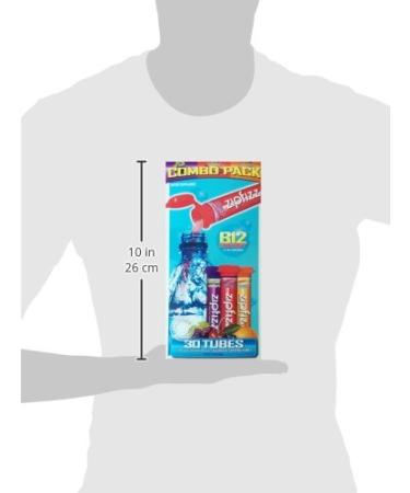 Zipfizz Healthy Energy Drink Mix Variety Pack - 30 Count, Hydration with B12 and Multi Vitamins - 0.38 Ounce Each - Buy Online on GoSupps.com