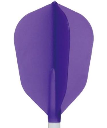 6 Pack Cosmo Darts Fit Flight - Super Shape Purple Dart Flight - Buy Online on GoSupps.com