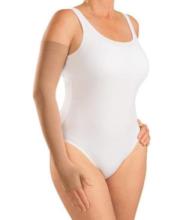 Medi Harmony Lymphedema Armsleeve w/Gauntlet 20-30 mmHg Caramel - International Shipping Available - Buy Online on GoSupps.com