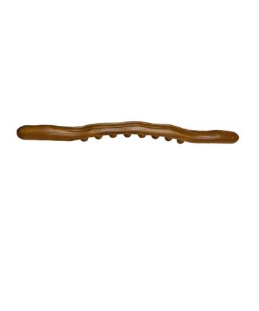 Beaupretty rolling stock massage tab made of wood acupunctive massage tools retractable back scratch for muscles roll out guasha wood tool for the body massage accessories manual book
