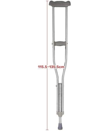 Crutches for Adults Underarm Underarm Crutches for Adjustable Durable Stainless Steel Walking Crutches Adjustable Underarm Crutches Accessories Mobility For Disabled for Adults an Selfless dedication - Buy Online on GoSupps.com