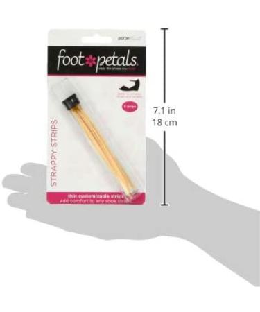 Foot Petals Strappy Strips Butter Cup - Pack of 8 - Buy Online on GoSupps.com