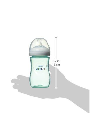 Philips AVENT Natural Bottle Teal 9oz (4 Pack) - BPA-Free Baby Bottles - Buy Online on GoSupps.com