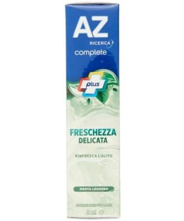  Italian Gourmet E.R. AZ Complete Plus Toothpaste Delicate Freshness Light Mint Complete Plus Toothpaste D licat Fra cheur Menthe L g re Toothpaste 24 x 65 ml + Italian Gourmet Pulp 400 g - Buy Online on GoSupps.com