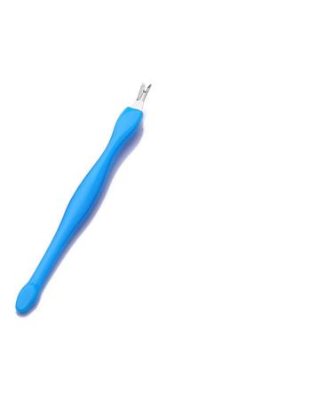 1Pcs Double-Ended Stainless Steel Cuticle Pusher Dead Skin Push Remover For Pedicure Manicure Nail Art Care Tool 008