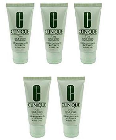 000014 Clinique 7 Day Scrub Cream Rinse Off Formula (5oz)