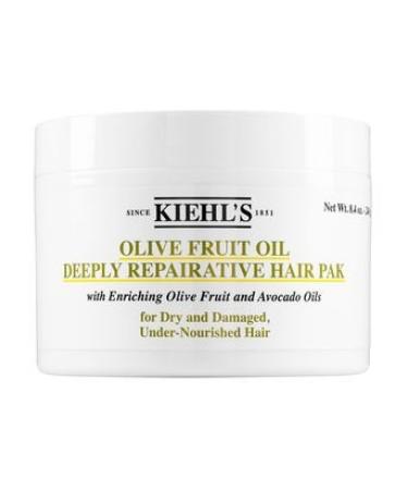 Kiehl's Olive Fruit Oil Deeply Reparative Hair Mask 8.4 oz - Nourish and Repair Your Hair - Buy Online on GoSupps.com