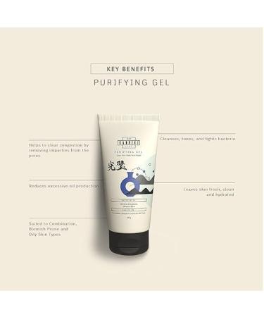 K.anp ek i Labs Purifying Gel Face Wash for Oily & Sensitive Skin - Reduces Blemishes & Breakouts | Science-Backed Japanese Skincare | International Shipping Available - Buy Online on GoSupps.com
