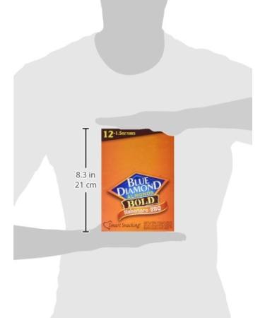 Blue Diamond Almonds Bold Habanero BBQ 1.5 oz - Pack of 24 | Healthy Snack - Buy Online on GoSupps.com