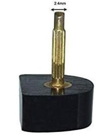 6 Pairs Black Durable U-Shape Heel Tips - Non-Slip High Heel Caps & Shoe Repair Protectors (11 12 13 mm - Buy Online on GoSupps.com
