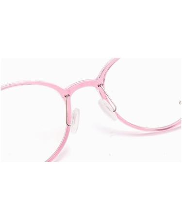 Zhuyiqz Comfort Anti-Blue Light Reading Glasses | Round Flat Lens +150 Presbyopia Specs in Rose - Reduce Eye Strain Shop Internationally - Buy Online on GoSupps.com