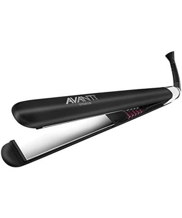 Avanti Titanium 1 inch Flat Iron with Matte Rounded Housing - Buy Online on GoSupps.com
