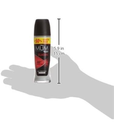 Mum Men Classic Roll-On Deodorant 50 ml Pack of 12  - Buy Online on GoSupps.com