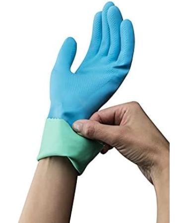 Vileda Comfort and Care Rubber Gloves with Chamomile Lotion - Size L 1 Pair for Gentle Skin Care | International Shipping Available - Buy Online on GoSupps.com