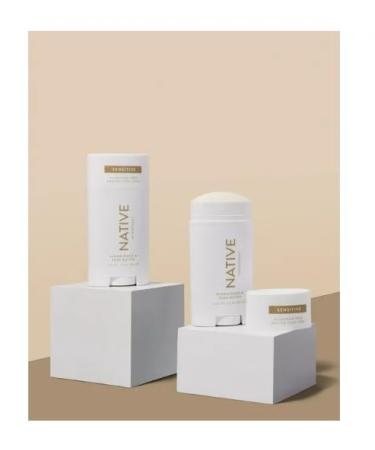 Buy Native Sensitive Deodorant - Sandalwood & Shea Butter (2.65 oz) for Men & Women | International Shipping Available - Buy Online on GoSupps.com