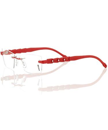 switch it combi 9061 interchangeable bar set in red silver with stones