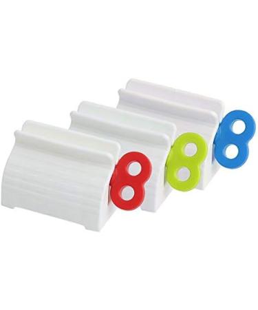 Juhonnz Toothpaste Dispenser - Multi-Purpose Tube Squeezer & Holder in Red Blue Green | Ideal for Ointments & Creams - Shop Now! - Buy Online on GoSupps.com