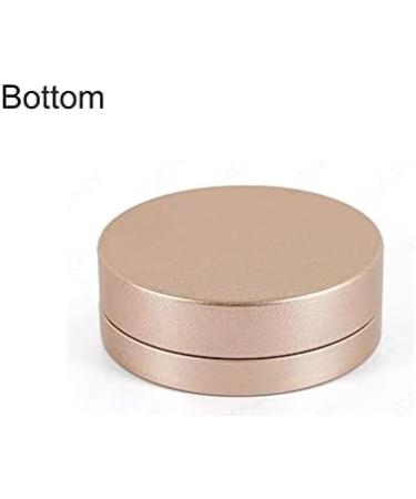 Zeoabsy 12 Pack 100ml Matt Gold Aluminum Cans - Empty Round Tin Boxes for DIY Creams Ointments Candles & Cosmetics - Buy Online on GoSupps.com