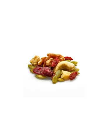 Yupik Organic Goji Sport Trail Mix 2.2 lb - Pumpkin Seeds, Cashews, Walnuts, Cranberries, Goji Berries | Pack of 1 - Buy Online on GoSupps.com