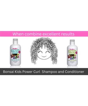 Bonsai Power Curl Shampoo for Kids & Toddlers | 8 fl. oz - Restores Bounce & Fights Frizz | Gentle Salon-Quality Formula - Buy Online on GoSupps.com