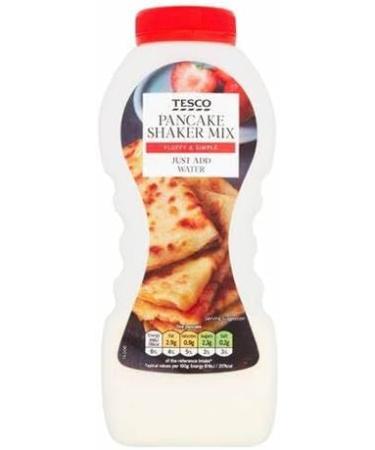 Tesco Pancake Shaker Traditional Mix (155G X 5) |fast and fluffy pancakes. | premium product | 1pack for 6 Servings |good helthy product | - Buy Online on GoSupps.com