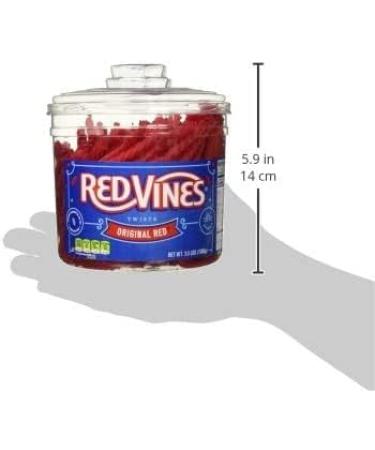 Red Vines Original Red Licorice Twists 1.58 kg | Soft & Chewy Texture | Share Pack | All Time Favourite Gummies | USA Made | Ideal Present | Delicious Red Vines liquorice taste | Sold by EPL - Buy Online on GoSupps.com