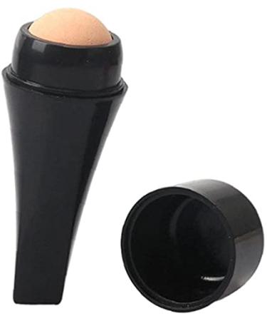 Volcanic Face Roller -Absorbing Stone Ball Tool Black Fashion Design