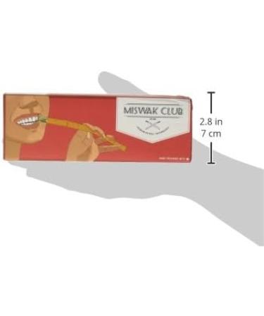 Natural Teeth Whitening Kit: Miswak Club's Toothbrush for Whiter Teeth and Fresher Breath - Chemical Free - Buy Online on GoSupps.com