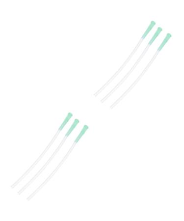 MipCase 6 pieces Nymphensittich Small Material bent large birds tube or donor children's room tablet bird hand feed wave sittich tools sick with parrot probe 0.7x14cmx2pcs as shown
