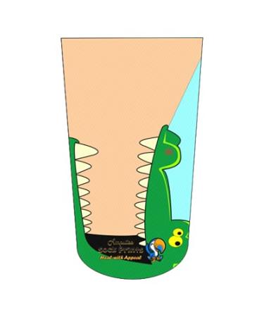 Heal with Appeal Amputee stump sock Gator Bite V1 3Ply stump sock