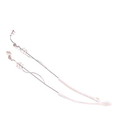 Munani glasses arm leg glasses substitute glass of glasses glasses spectacle replacement accessories 1 pair of borderless glasses 2-hole bracket Strass glasses bracket spare glass spare parts pink